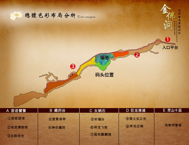 重庆南川5A景区金佛山金佛洞溶洞灯光设计方案(图5)